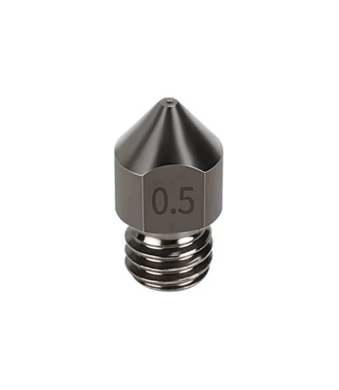 0.5mm Sertleştirilmiş Çelik MK8 Nozzle - Ender 3/CR10 Uyumlu