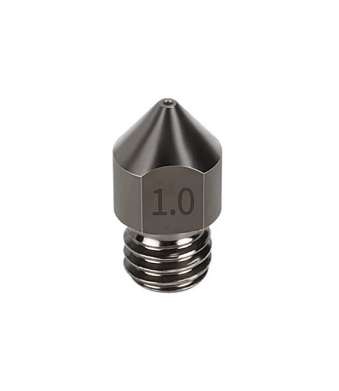 1.0 mm Sertleştirilmiş Çelik MK8 Nozzle - Ender 3/CR10 Uyumlu