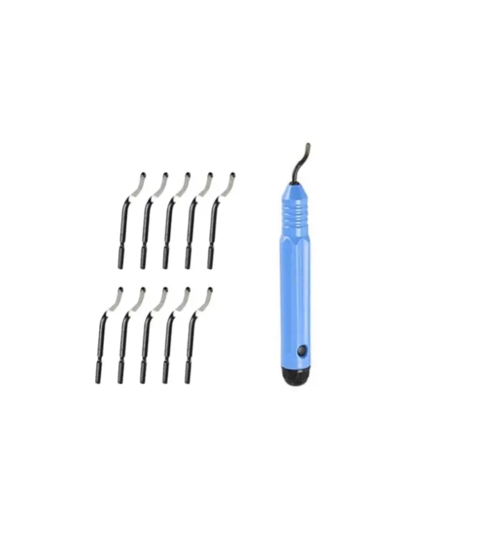 3D Baskı/Metal Çıktı Kırpma Seti - Çapak Alma Aleti(Raspa) - 10 Adet Uçlu