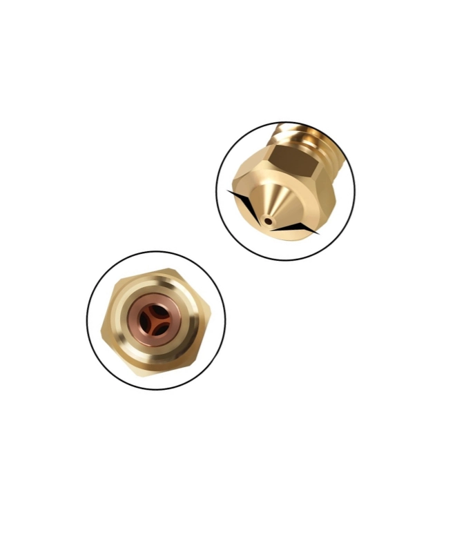 0.8mm Volcano CHT Pirinç Nozzle - High Flow