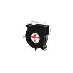 24V 50x50x15mm Blower Fan - 3D Yazıcı Uyumlu
