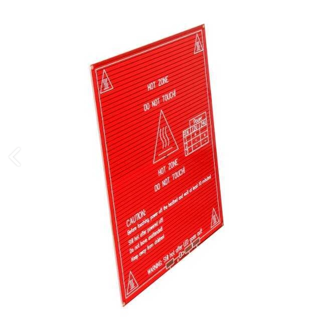 3D Yazıcı 12V/24V MK2B Isıtıcı Tabla - 214x214mm - Termistörlü