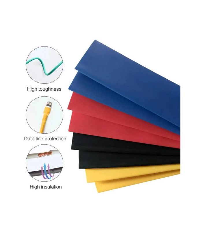 Çok Boyutlu Isıyla Daralan Makaron Seti - 164 Adet