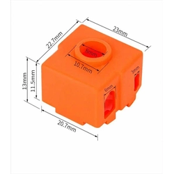 Creality Cr-6 Se/Max Uyumlu Silikon Çorap - Turuncu