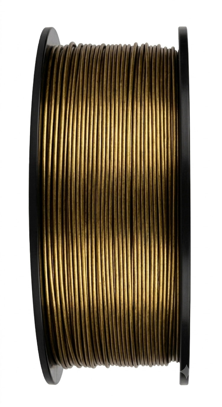 Filenta Antik Gold Pla Premium Filament 1.75 mm 1 Kg