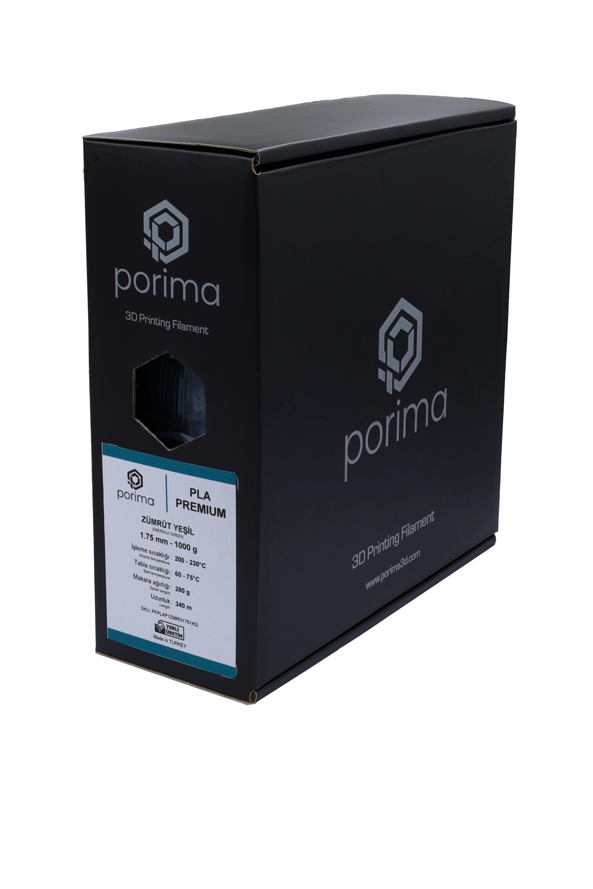 PORİMA PLA PREMİUM ZÜMRÜT YEŞİLİ  FİLAMENT